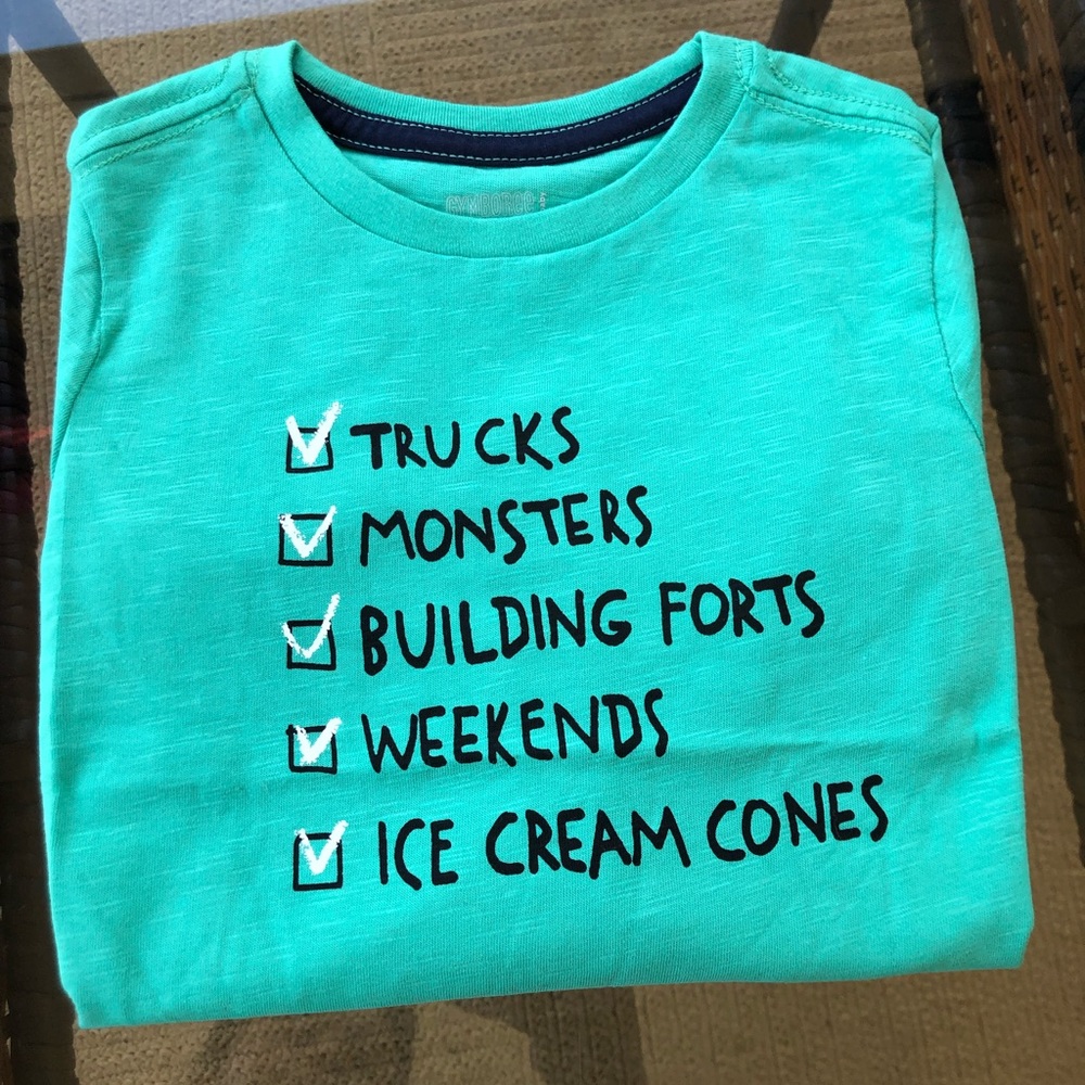 Toddler Boy 👦 Checklist Tee